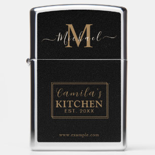 Personalized High Polish Chrome Zippo Lighter