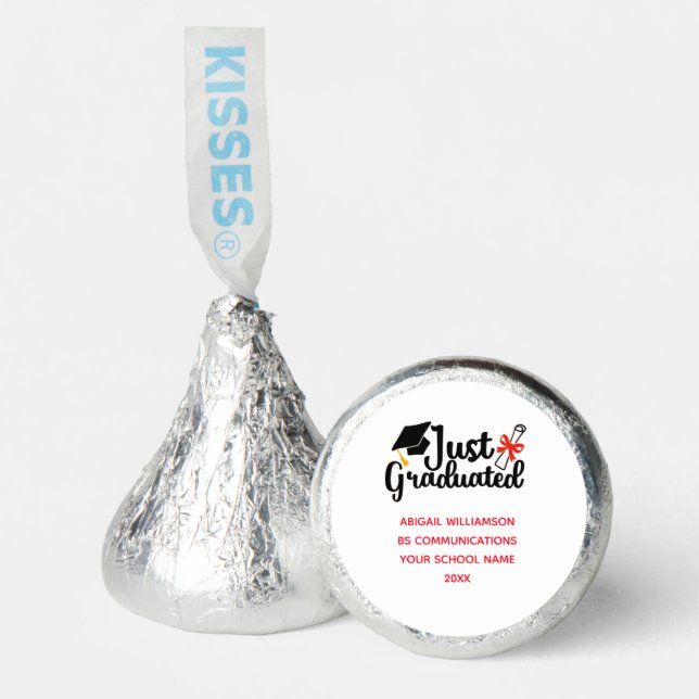 Personalized High School College Graduation  Hershey®'s Kisses® (Front)