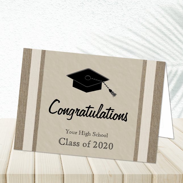 Personalized High School Graduation Card (Creator Uploaded)