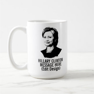 Personalized Hillary Clinton Coffee Mug
