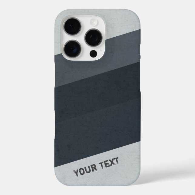 Personalized Hipster Stripes Pattern Case-Mate iPhone Case (Back)