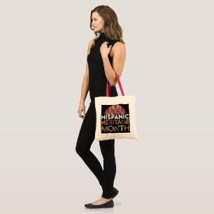 Personalized Hispanic Heritage Month Tote Bag