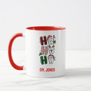 Personalized Ho Ho Ho Dental Mug