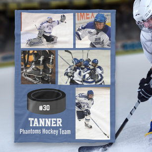 Hockey Fleece Blankets & Throws