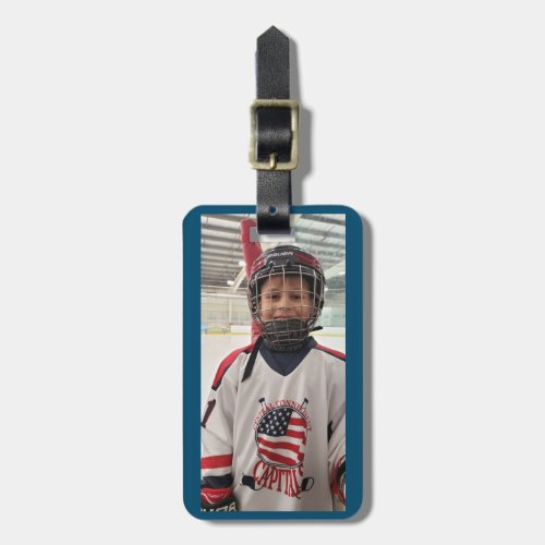 Personalized Hockey Bag Tag
