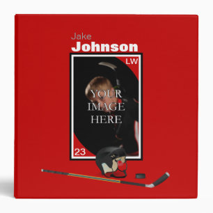 Personalized Hockey Binder