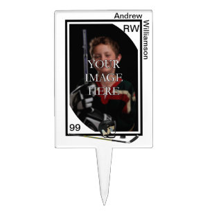 Personalized Hockey Cake Topper