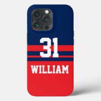 Personalized Hockey iPhone Case