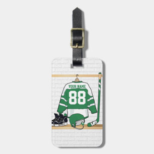 Personalized  Hockey Jersey Luggage Tag