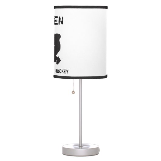 Personalized Hockey Lamp (Right)