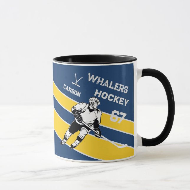Personalized Hockey Mug (Right)
