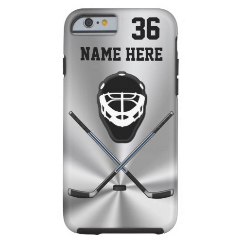 Personalized Hockey Phone Cases Your NUMBER NAME