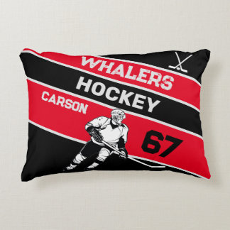 Personalized Hockey Pillow