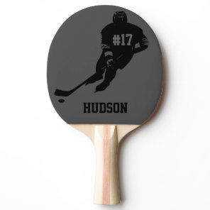 Personalized Hockey Ping Pong Paddle