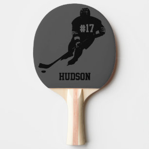 Personalized Hockey Ping Pong Paddle