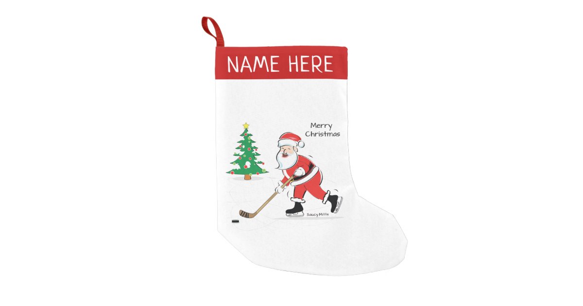 Fishing Hunting Letter to Santa Small Christmas Stocking, Zazzle