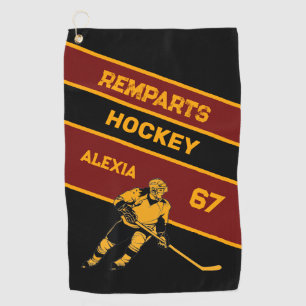 Personalized Hockey Skate Towel