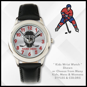 Personalized Hockey Watch for Kids to Adults