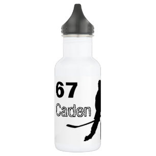 Personalized Hockey Water Bottle