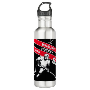 Personalized Hockey Water Bottle