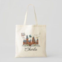 Personalized Hogwarts Castle Tote Bag