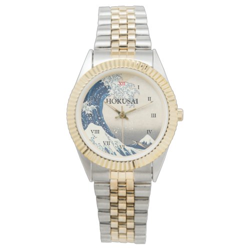 Personalized Hokusai Tsunami Watch