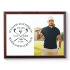 Personalized Hole in One Classic Photo Golfer Golf