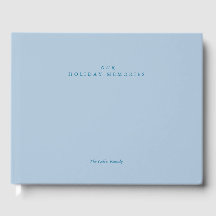 Personalized Holiday Card and Family Memory Book