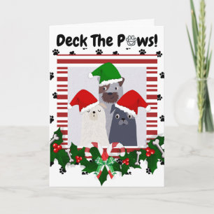 Personalized Holiday Card for Dog Lovers