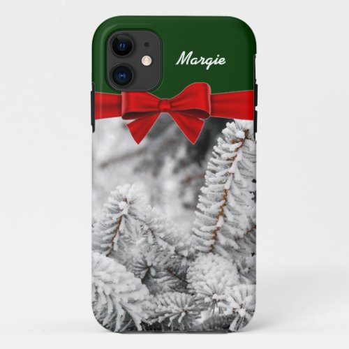 Personalized Holiday iPhone Case