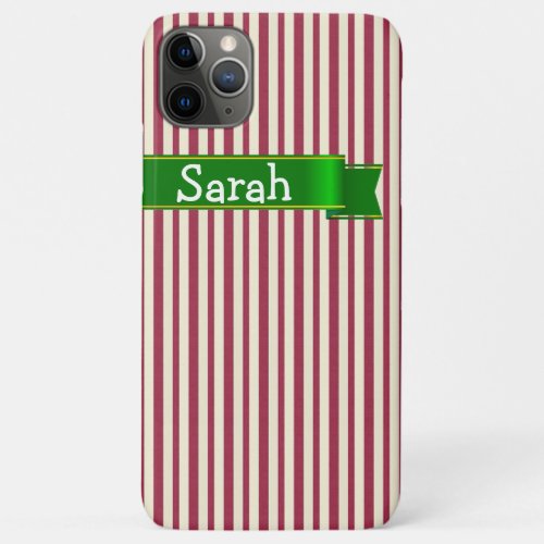 Personalized Holiday Package iPhone 11 Pro Max Case