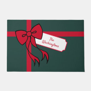 Personalized Holiday Package Doormat