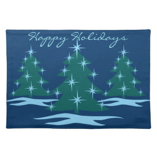 Personalized Holiday Place Mats Christmas Placemat