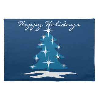 Personalized Holiday Place Mats Christmas Placemat