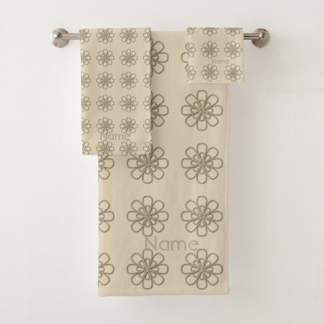 Personalized Holiday Season Vibe Bath Towel Set (Insitu)