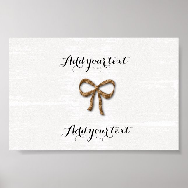 Personalized Holiday Season Vibe Poster (Front)