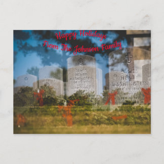 Personalized Holiday Veterans/Military Photo Cards
