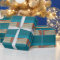 Personalized Holiday Wish on Earthy Tones and Blue