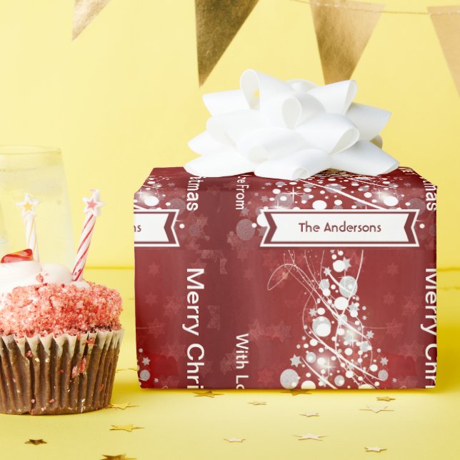 Personalized Holiday Wrapping Paper (Birthday Party)
