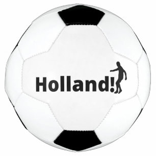Personalized Holland Soccer Modern Art Ball
