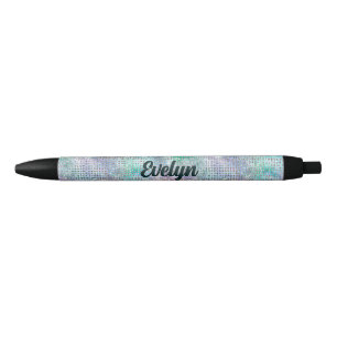 Personalized Holographic Glitter Pen