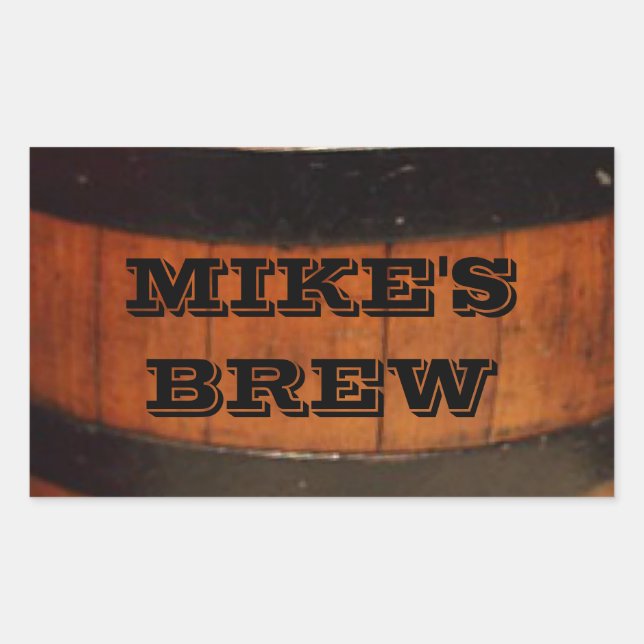 Personalized Home Brew Beer Labels (Front)