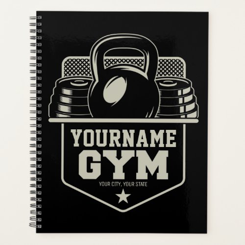 Personalized Home GYM Kettlebell Fitness Trainer   Planner