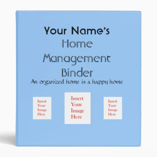 Personalized Home Management Binder