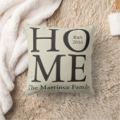 Personalized Home Pillow (Blanket)