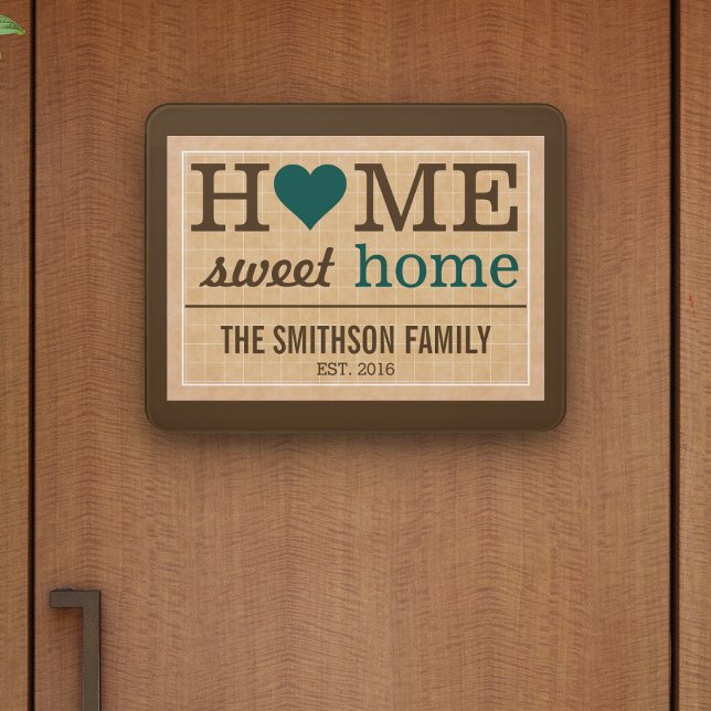 Personalized Home Sweet Home Family Welcome Sign (Creator Uploaded)