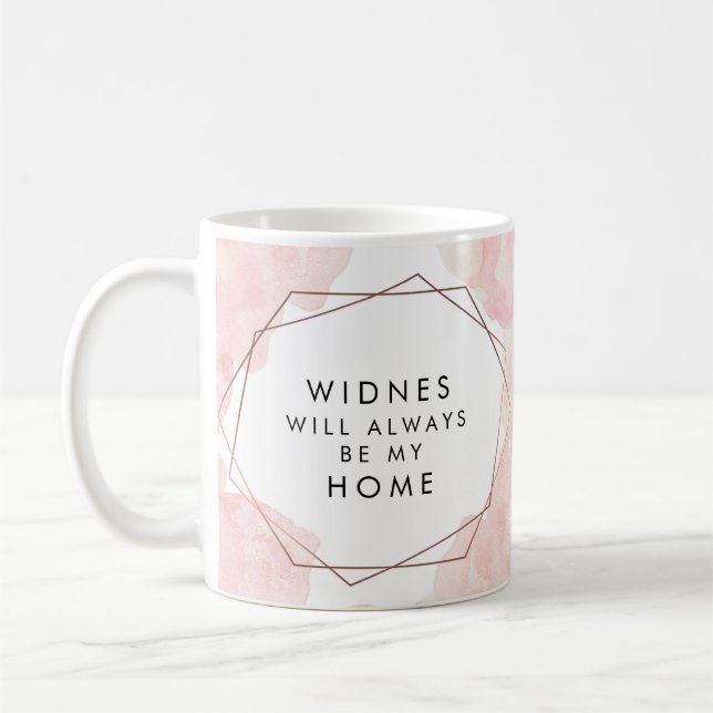 Personalized Home Town Mug (Left)