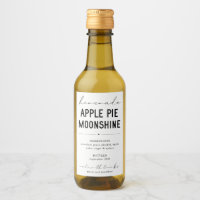 Personalized Homemade Apple Pie Moonshine Label