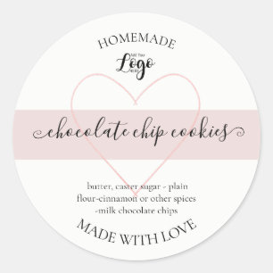 Personalized Homemade Cookies Label