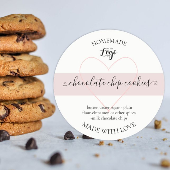 Personalized Homemade Cookies Label (Creator Uploaded)